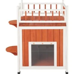 Frisco Outdoor Wooden Cat House With Elevated Balcony Steps 11 Frisco Outdoor Wooden Cat House With Elevated Balcony Steps -Frisco 360998 PT4. AC SS1800 V1658150650