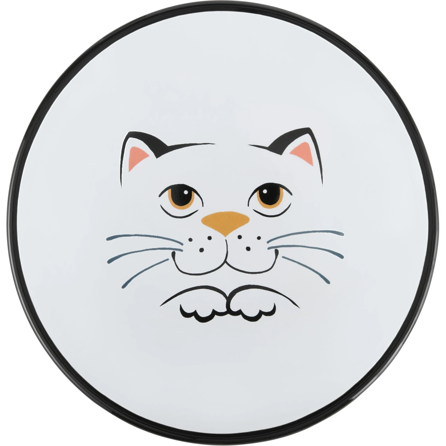 Frisco Cat Face Wide Shape Elevated Non-Skid Ceramic Cat Bowl 4 Frisco Cat Face Wide Shape Elevated Non-Skid Ceramic Cat Bowl - Image 4