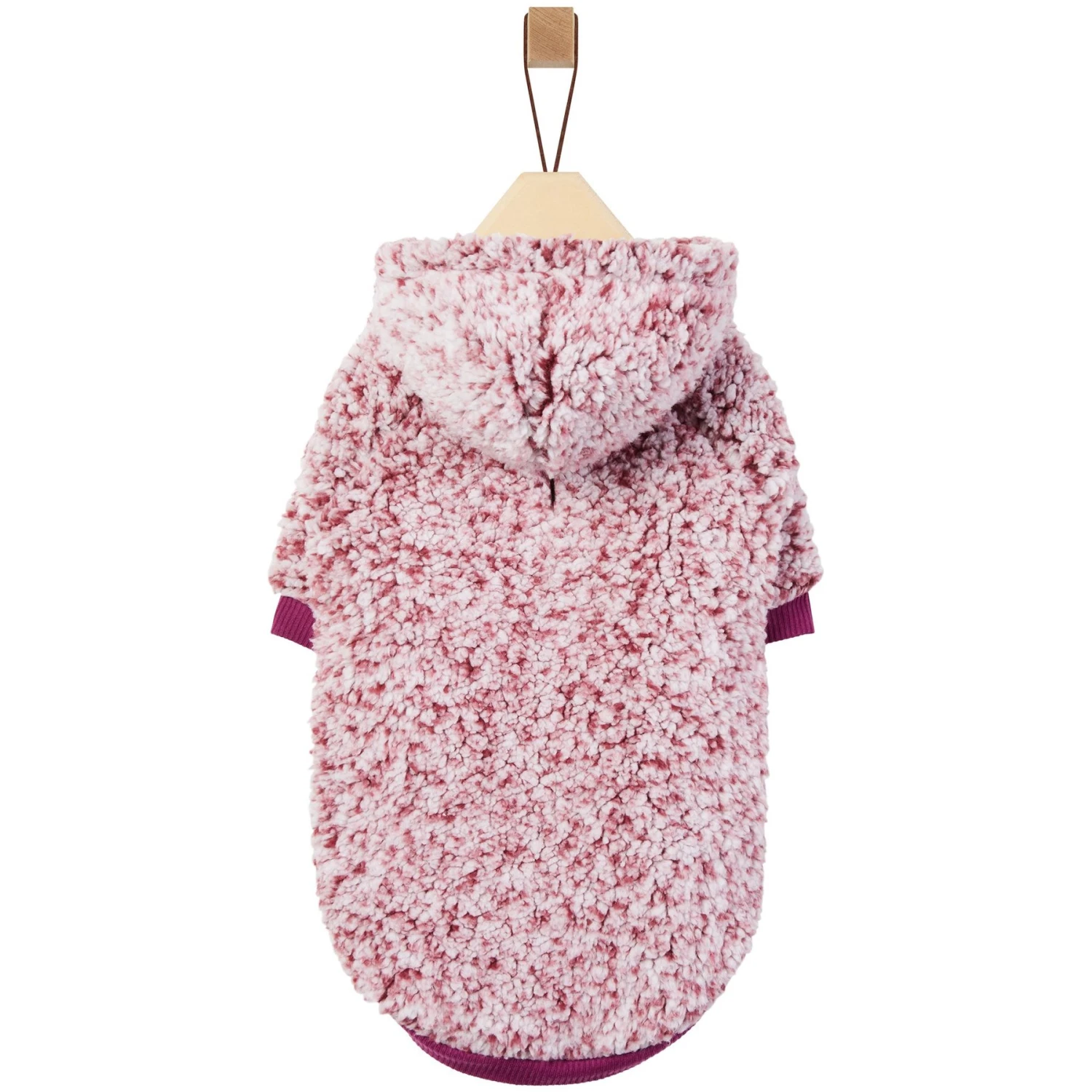 Frisco Textured Wubby 2-Tone Fleece Dog & Cat Hoodie 4 Frisco Textured Wubby 2-Tone Fleece Dog & Cat Hoodie - Image 4