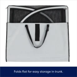 Frisco Travel Safety Dog & Cat Carrier & Pet Fit For Life Collapsible Portable Litter Box With Collapsible Bowl -Frisco 947670 PT3. AC SS1800 V1693925028